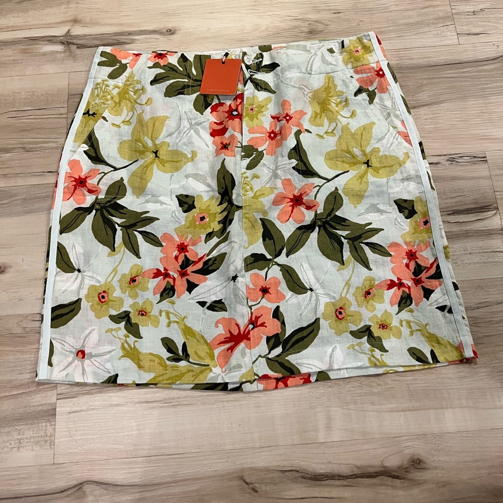 New Tommy Bahama Linen Skirt